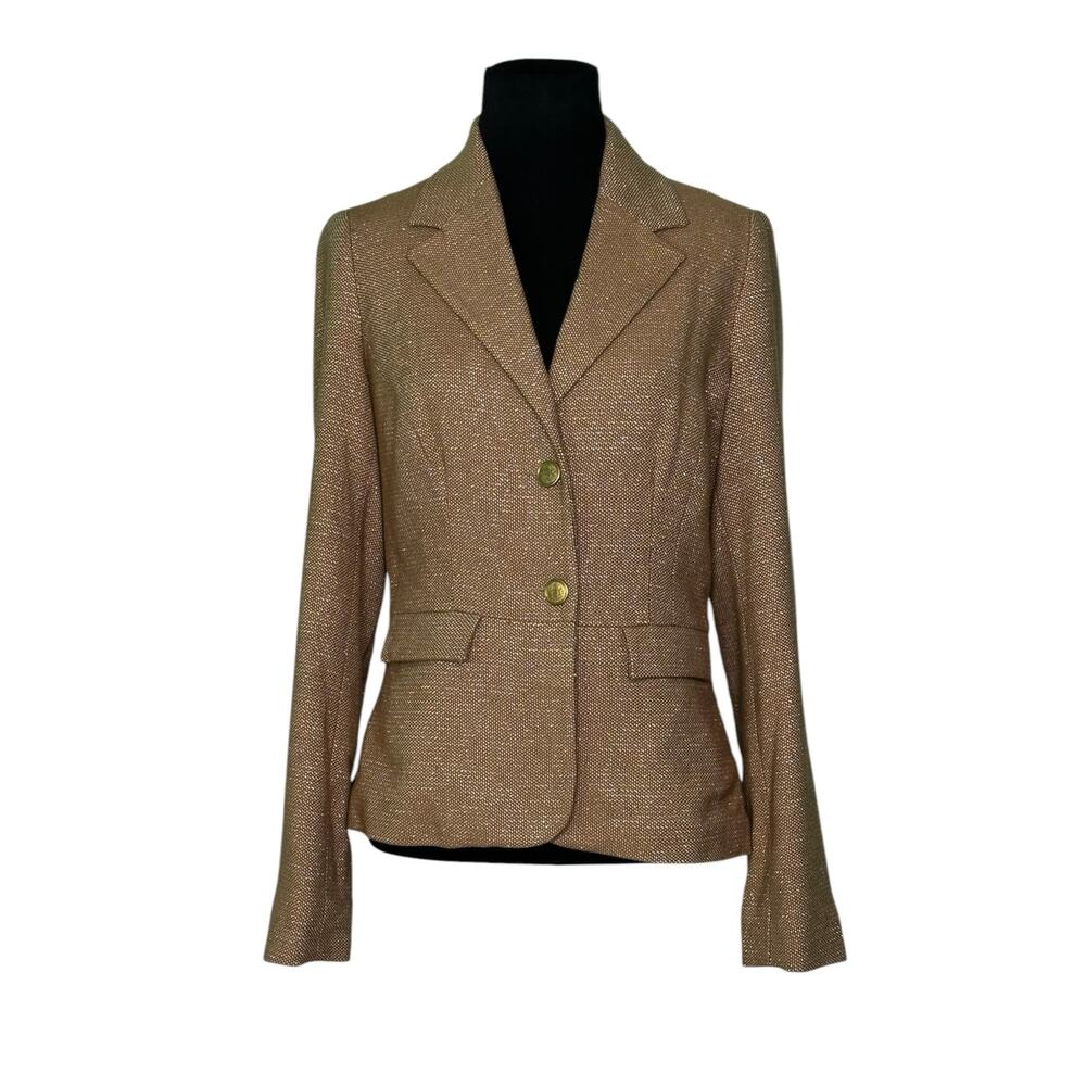 Old Navy shimmery gold long sleeves blazer size Small
